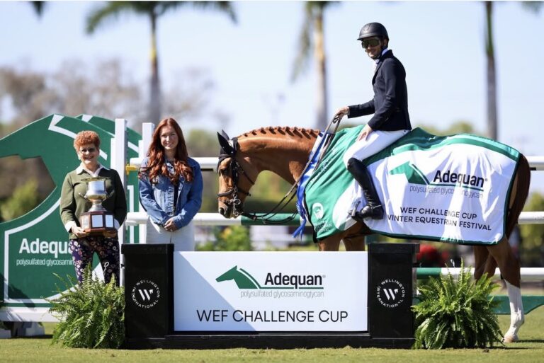 Mark Bluman logra su segunda gran victoria en el Winter Equestrian Festival 2026